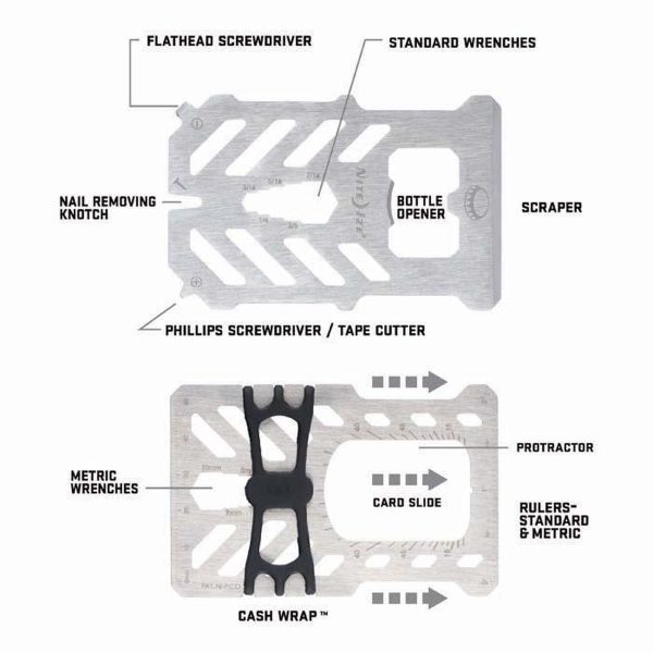Nite Ize Financial tool black - Afbeelding 3