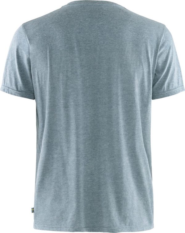 FJALLRAVEN Fjallraven logo T-shirt blue m - Afbeelding 2