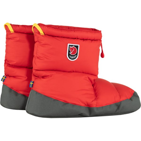 FJALLRAVEN Expedition down booties tr red - Afbeelding 2