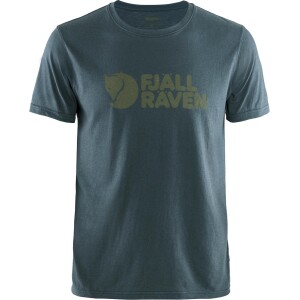 FJALLRAVEN Fjallraven logo T-shirt navy
