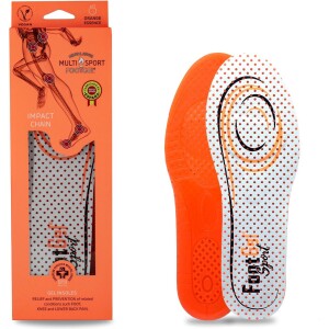 Footgel Inlegzool Multisport Orange ge