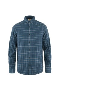 FJALLRAVEN Övik Flannel shirt m indigo bl