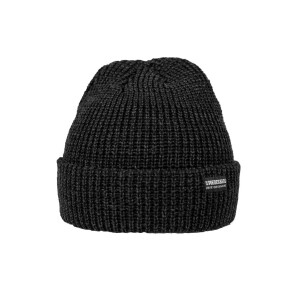 POEDERBAAS Rib beanie anthracite