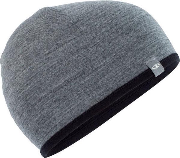 ICEBREAKER U Pocket Hat reverible blk/gri - Afbeelding 2