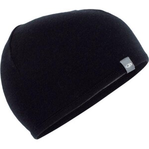 ICEBREAKER U Pocket Hat reverible blk/gri
