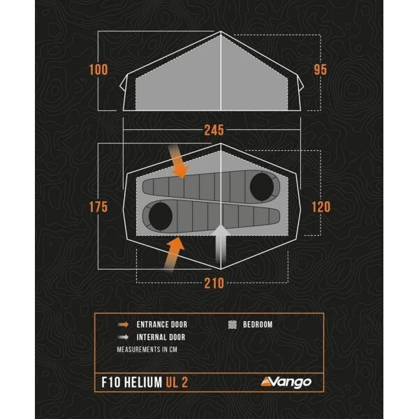 VANGO F10 Helium UL2 tent - Afbeelding 2