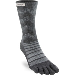 Injinji Outdoor midweight crew merino wool grijs