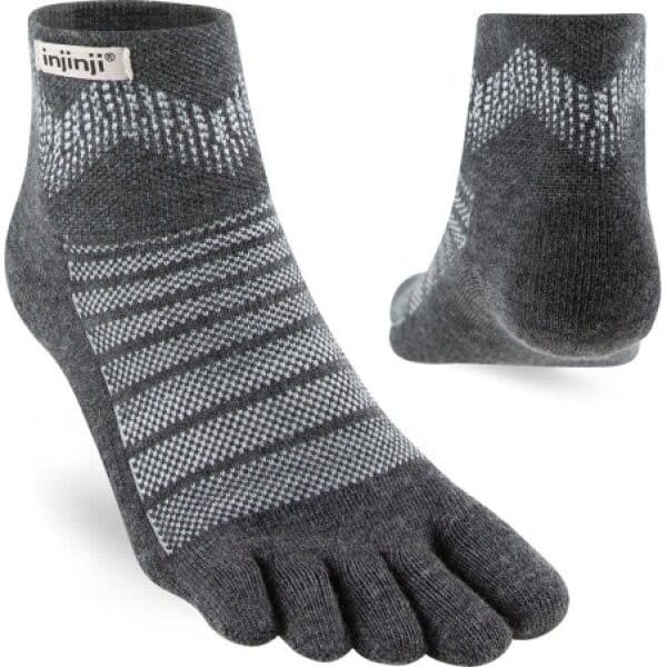 Injinji Outdoor Midweight Mini-Crew Merino wool grijs - Afbeelding 2