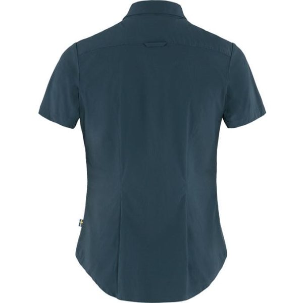FJALLRAVEN High coast lite shirt ss w nvy - Afbeelding 2