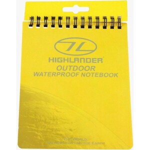 HIGHLANDER Waterproof Notebook 15x21