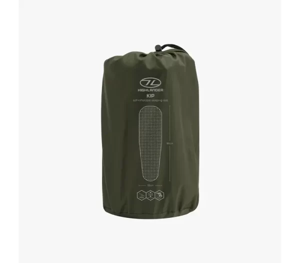 HIGHLANDER Self-Inflated Mat oliv R-3.2 - Afbeelding 3
