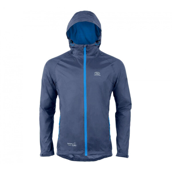 Highlander sto & go regenjas - packable navy - Afbeelding 2