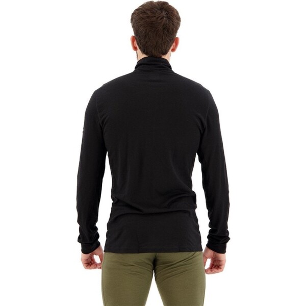 Icebreaker M200 Oasis LS Half-Zip | Black - Afbeelding 3