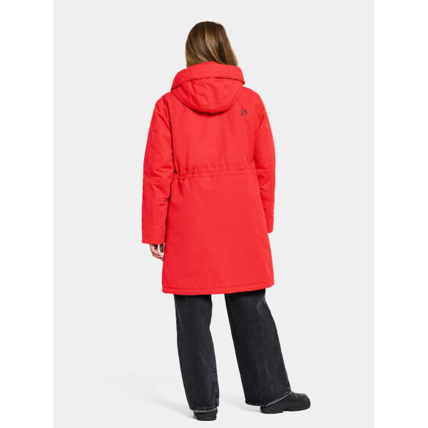 Didriksons Josefine Parka W | Pomme-Red - Afbeelding 2