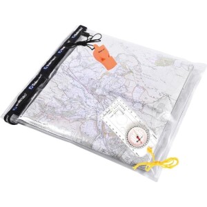 TREKMATES Dry map case set clear