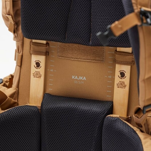 Fjällraven Kajka 55 S/M | Khaki Dust - Afbeelding 7