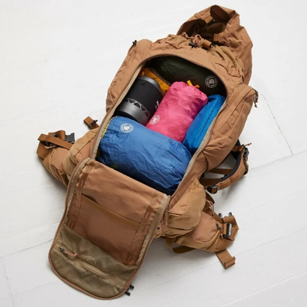 Fjällraven Kajka 55 S/M | Khaki Dust - Afbeelding 6