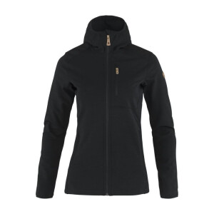 FJALLRAVEN Keb fleece hoody W black