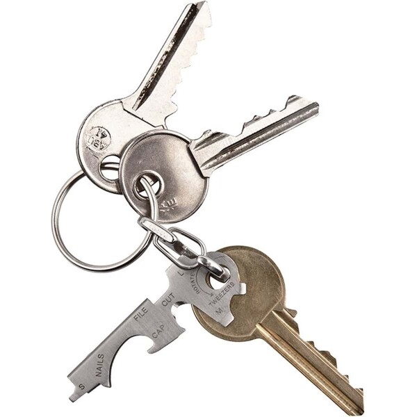 TRUE UTILITY Keytool 8 in 1 Clam - Afbeelding 2