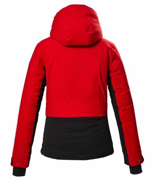 KILLTEC KSW 105 Wmn jkt ski rot-blck - Afbeelding 2