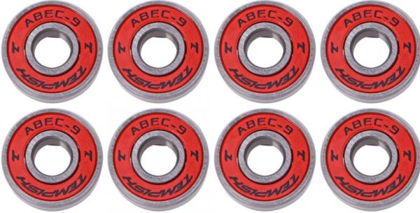 TEMPISH Abec 9 Chrome bearings 8pcs - Afbeelding 2