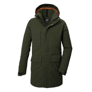 KILLTEC KOW 80 MEN PARKA - dark moss