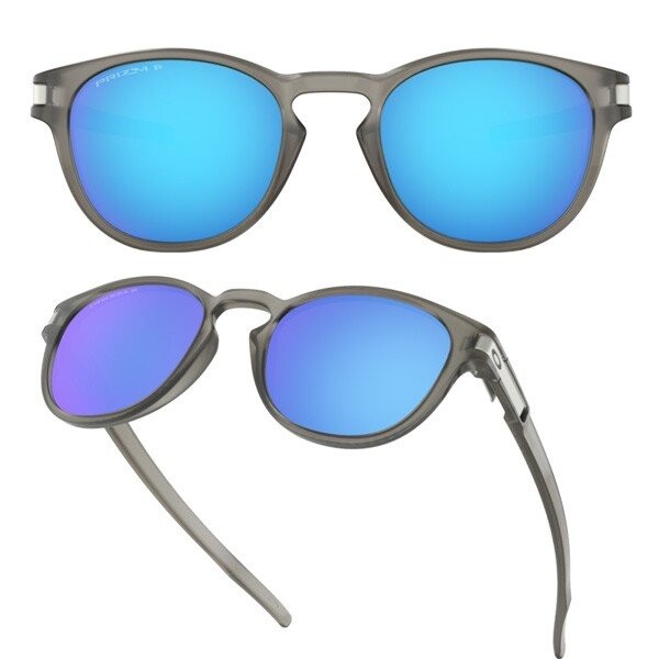 Oakley Latch | Matte Grey/Prizm Sapphire - Afbeelding 3