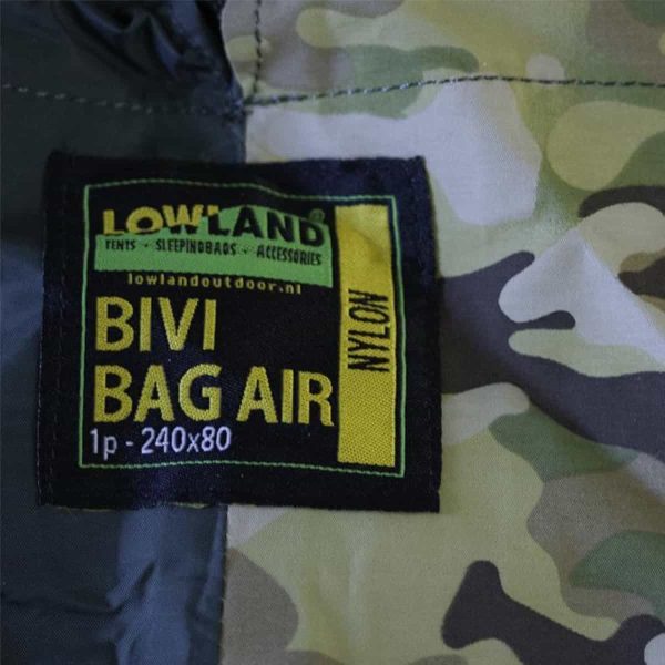 Lowland Bivi bag air camo 535gr - Afbeelding 3