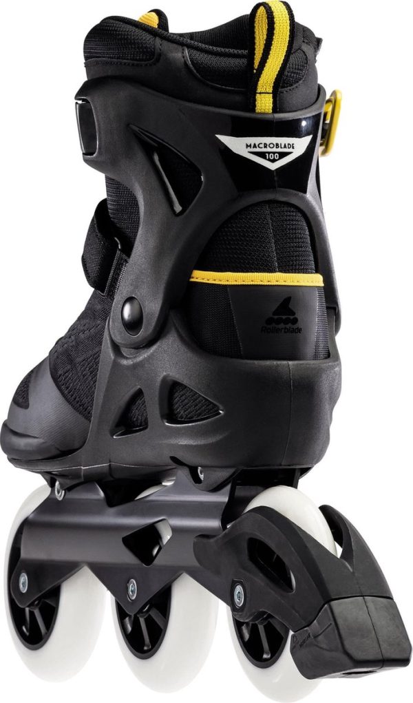 ROLLERBLADE Macroblade 100 3W blk/saffron- - Afbeelding 3