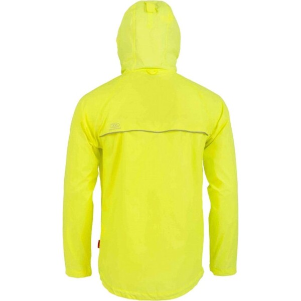 Highlander Stow & Go Packaway Jacket | Neon Yellow - Afbeelding 3