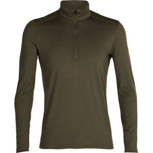ICEBREAKER M200 Oasis Ls halfzip loden