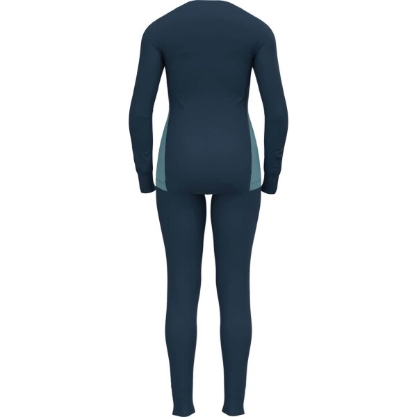 ODLO Set active-warm dames - blue - Afbeelding 2