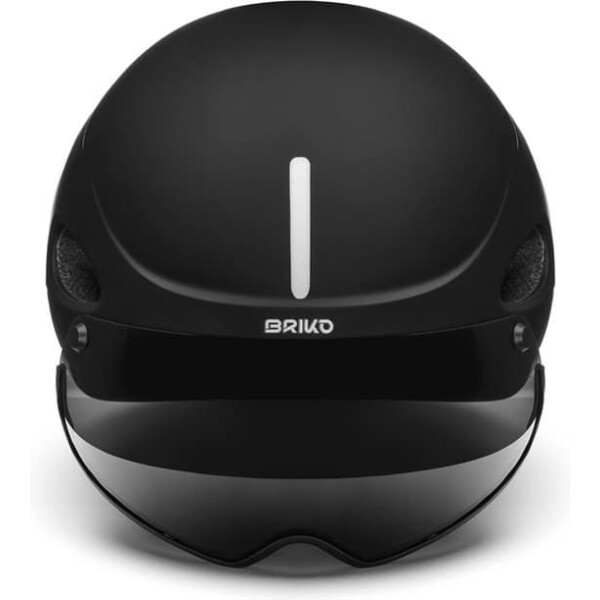 BRIKO E-One Visor Fietshelm | Black - Afbeelding 3
