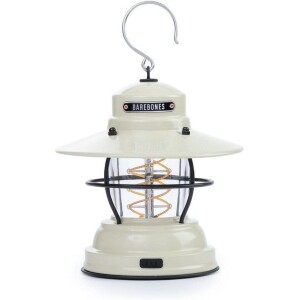 BAREBONES Outpost lantern vntg white