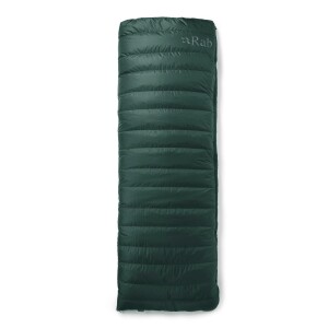RAB Outpost 300 left zip pine