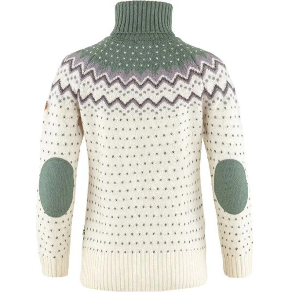 Fjällräven Övik Knit Coltrui W | White - Afbeelding 2