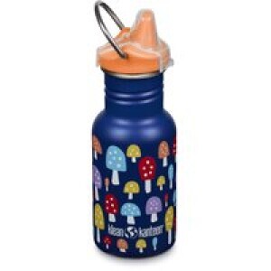 Klean Kanteen - Kinder Drinkfles Classic Narrow 355ml met sippydop - Paddenstoelen