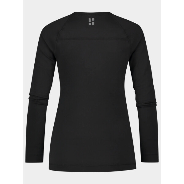 POEDERBAAS Lightw. baselayer Wm black - Afbeelding 2