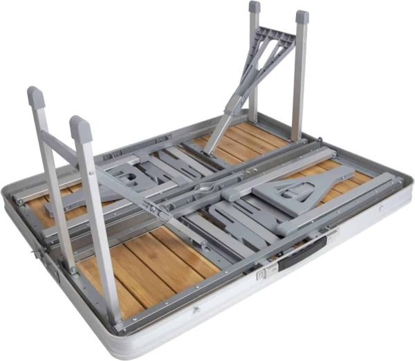 BO-CAMP Picknick tafel Bamboe - Afbeelding 2