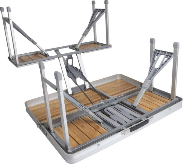 BO-CAMP Picknick tafel Bamboe - Afbeelding 3