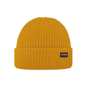 POEDERBAAS Royal Rib beanie yellow