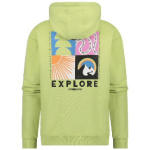 POEDERBAAS Hoody Men matcha green