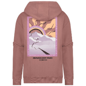 POEDERBAAS Arty Hoody Wmn terracotta