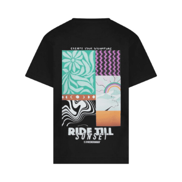 POEDERBAAS Arty T-Shirt W | Black - Afbeelding 2
