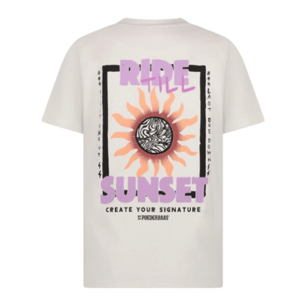 POEDERBAAS Arty T-Shirt W | Off White - Afbeelding 2