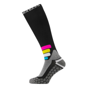 POEDERBAAS Tech skisocks compr merino blk