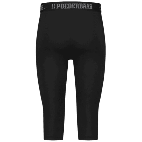 POEDERBAAS L.W. 3/4 pants baselayer M | Black - Afbeelding 2