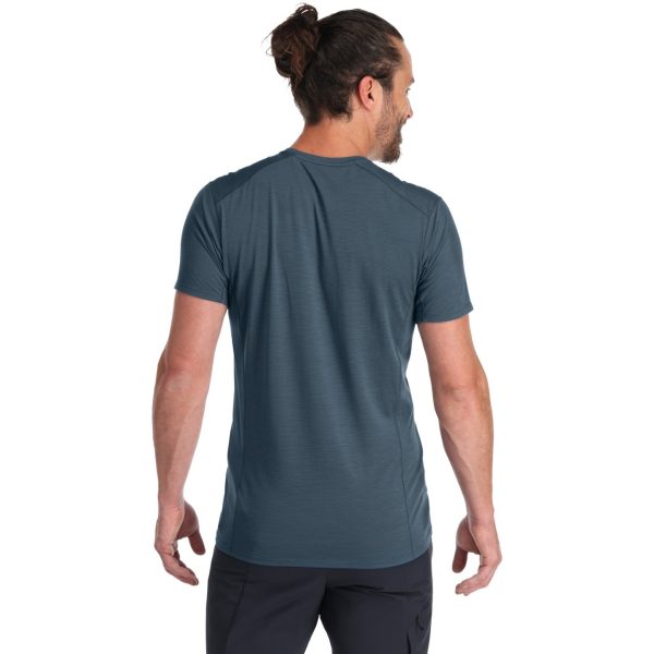 RAB Syncrino Base Tee orion blue - Afbeelding 2