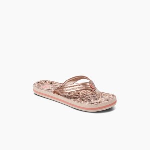 REEF - Little & kids Ahi Cheetah meisjes slipper