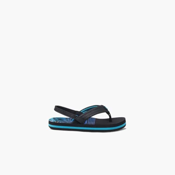 REEF - little & Kids Ahi deep aqua palms jongens slipper - Afbeelding 4